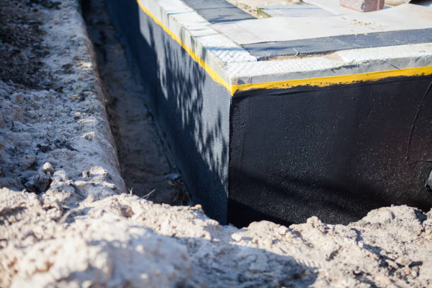Residential Waterproofing installation at a New Haven, MI home by SJ Waterproofing Pros